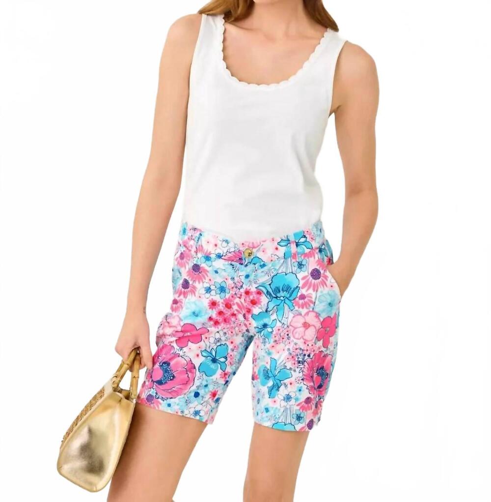 NEW LILLY PULITZER gabbie crochet trimmed tank top in resort white